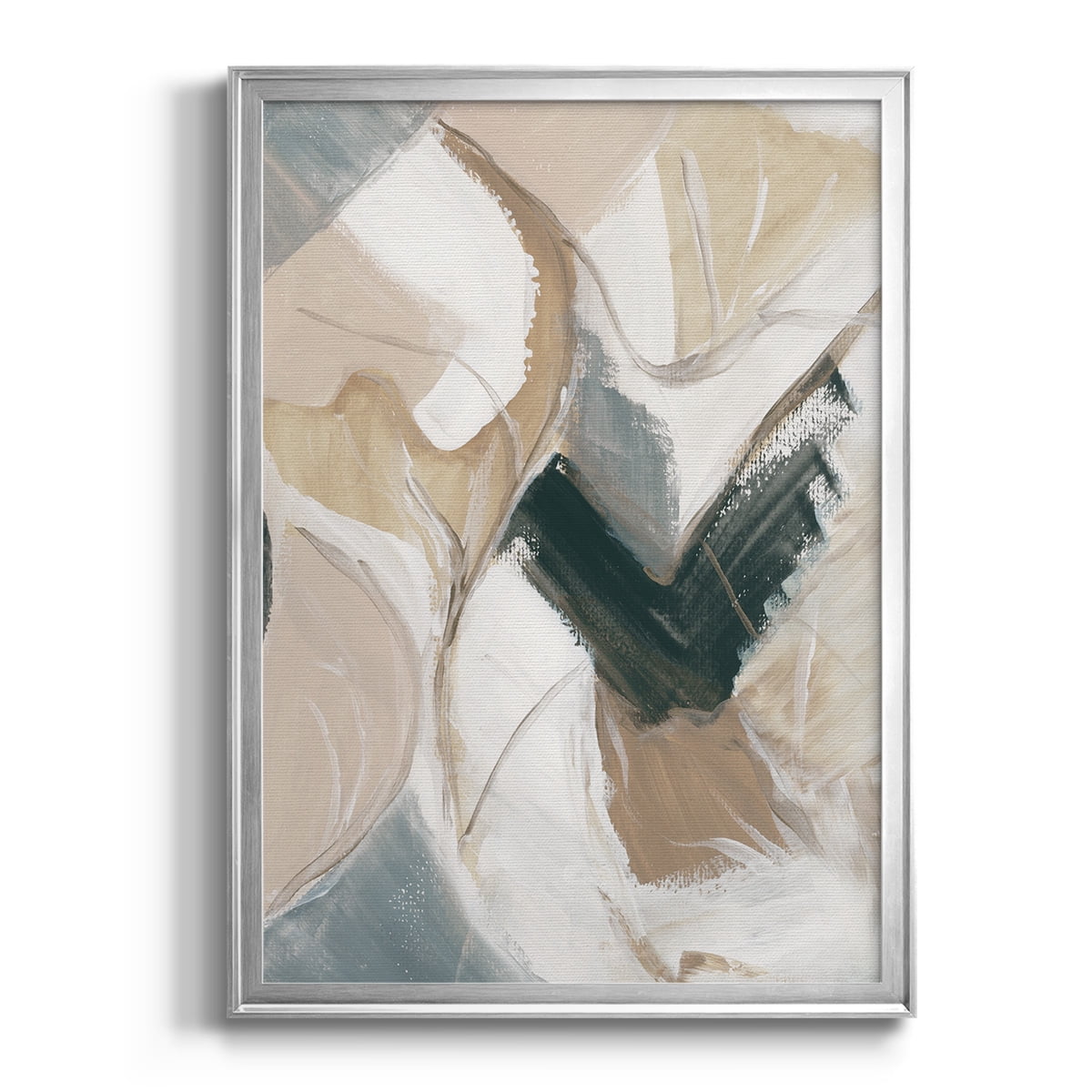 Marble Lines II Premium Framed Print - Ready to Hang