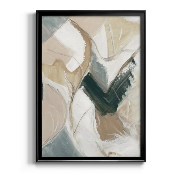 Marble Lines II Premium Framed Print - Ready to Hang