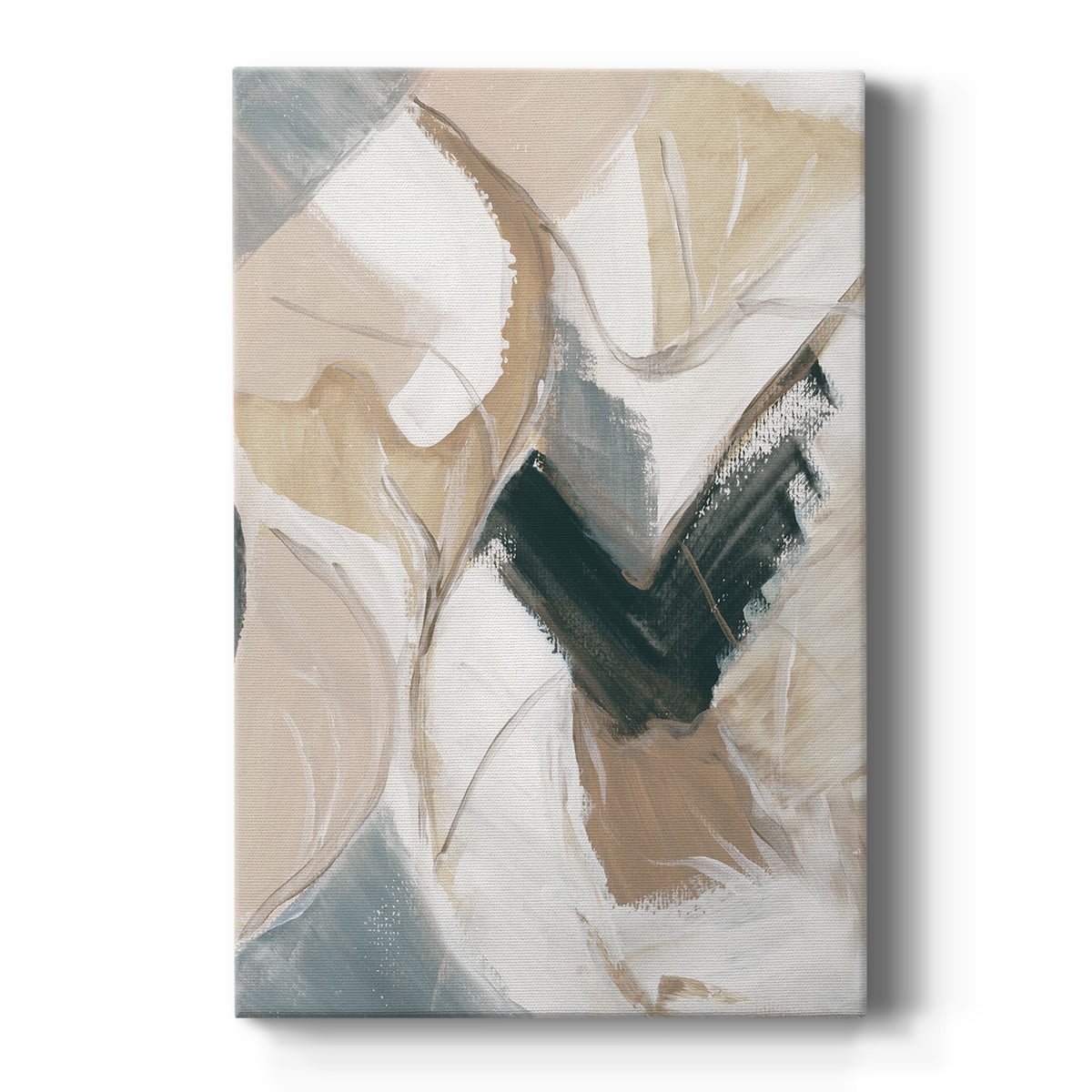 Marble Lines II Premium Gallery Wrapped Canvas - Ready to Hang