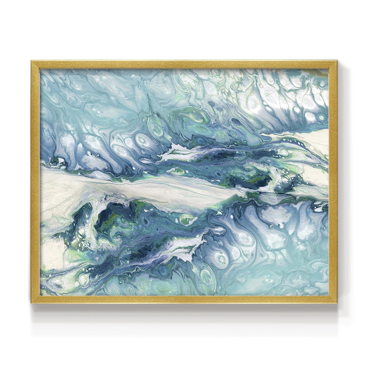 Marble Montage by Carol Robinson - Restickable Framed Giclée Print