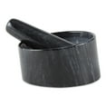thumbnail image 1 of Marble Mortal and Pestle - Black, 1 of 3
