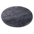 thumbnail image 1 of Marble Pastry Board - Black, 12 inch Round Non-Stick Stain & Heat Resistant Charcuterie Cheese Dough Cutting Serving Cutlery Board Tray for Parties, Kitchen, 1 of 9