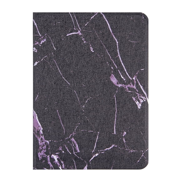 Marble Pattern Case for Apple 11-inch iPad Pro (2021 2020 2021) Tablet - TECH CIRCLE Slim Thin Lightweight Case Protective Flip Smart Stand Cover (Purple Black Marble)