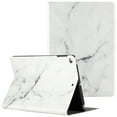 thumbnail image 1 of Marble Pattern Case for Apple iPad Mini 3 & iPad Mini 2 & iPad Mini (7.9 Inch) Tablet - TECH CIRCLE Slim Thin Lightweight Case with (Adjustable Stand) Protective Flip Cover (White Marble), 1 of 8