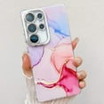 thumbnail image 1 of Marble Pattern Case for Samsung Galaxy S24 Sparkle Glitter Plating Camera Frame Design, Ultra Slim Shockproof Protective TPU Lightweight Cover Phone Case for Samsung Galaxy S24, G, 1 of 9