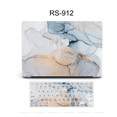 thumbnail image 1 of Marble Pattern Laptop Case for Macbook Air Pro Retina 11 13 15 16 Touch Bar Mac Case for Macbook A2251 A2179 with Keyboard Cover (A,12 inch A1534 A1931), 1 of 7