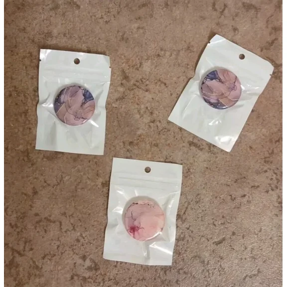 Marble Pattern Popgrip For Phone 3 Pack