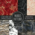 thumbnail image 1 of Marble Patterns Scrapbook Paper Pad 8x8 Scrapbooking Kit for Papercrafts, Cardmaking, Printmaking, DIY Crafts, Stationar, (Paperback), 1 of 1