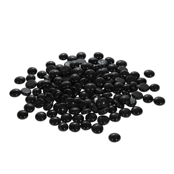 Marble Pebbles Flat - Black