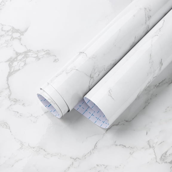 Marble Peel and  Wallpaper Countertop Contact Paper Removable Self  Wall Paper for Cabinet Furniture Kitchen (15.7" x 118.1")