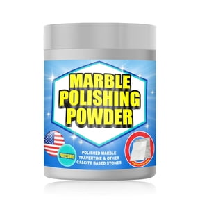 Marble Polishing Powder & Compound - Granite Countertop Polish, Etch & Scratch Remover, Stone Cleaning Powder & Cleaner for Marble Polish & Restoration (5 lb)