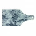 thumbnail image 1 of Marble Print Cutting Board, Cloudy Stone Pattern Foggy Effects Abstract Display, Decorative Tempered Glass Cutting and Serving Board, Wine Bottle Shape, Cadet Blue Dust, by Ambesonne, 1 of 1