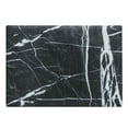 thumbnail image 1 of Marble Print Cutting Board, Grunge Natural Gemstone Nostalgic Architecture Culture Design, Decorative Tempered Glass Cutting and Serving Board, Large Size, Charcoal Grey White, by Ambesonne, 1 of 1