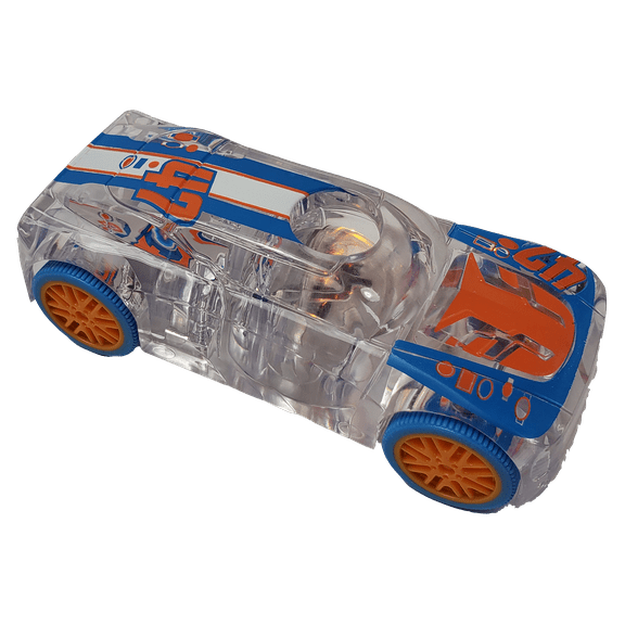 47, LED Light Up Pull Back Race Car, Toy Vehicle for Kids 3 and Up