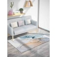 thumbnail image 1 of Marble Rugs, Cool Rugs, Soft Tones Rug, Blue Marble Rug, Soft Tones Marble Rug, Luxury Rug, Wedding Rug, Personalized Rugs, Modern Rug, 2.6'x9.2' - 80x280 cm, 1 of 8
