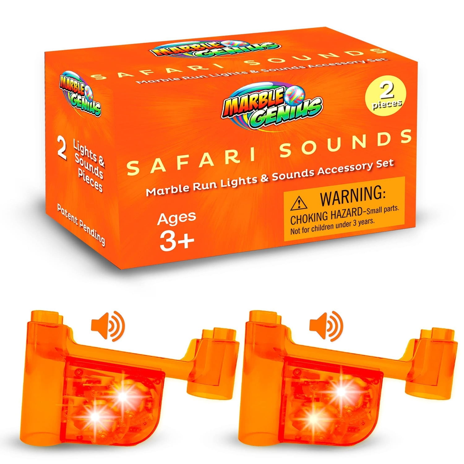 Marble Genius Marble Run Lights & Sounds Accessory Set - 12