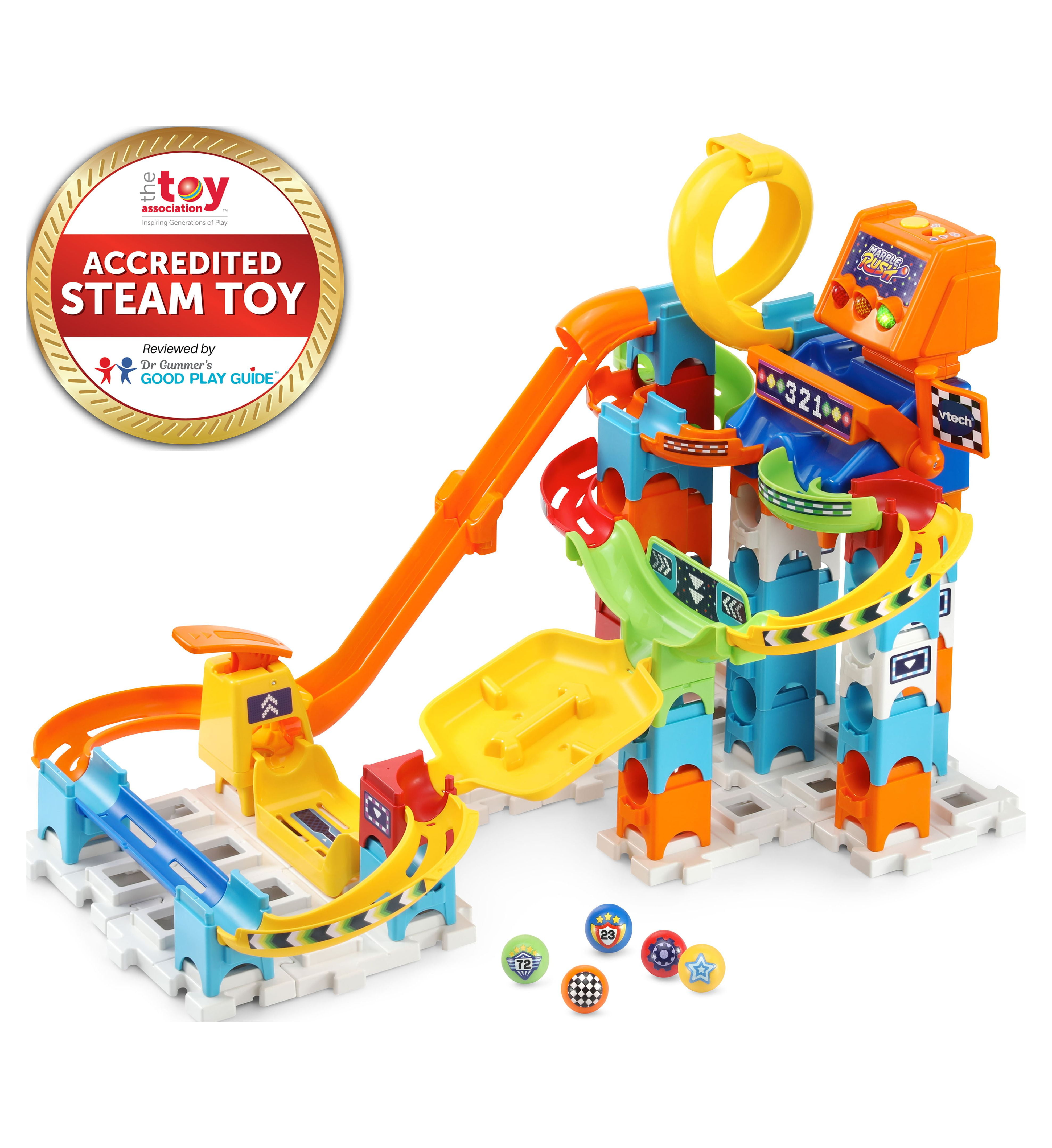 Marble Rush® Raceway Set Marble Run Building Set, VTech