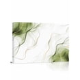 thumbnail image 1 of Marble Sage Green Wall Art for Living Room,Canvas Picture Wall Decor for Bathroom Bedroom,Gold White Modern Gradient Ocean Wavy Painting Artwork for Office Kitchen Hallway Dining Room Decor 20"x24", 1 of 8