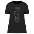 thumbnail image 1 of Marble Sculpture Of Woman T-Shirt Women -Image by Shutterstock, Female Large, 1 of 2