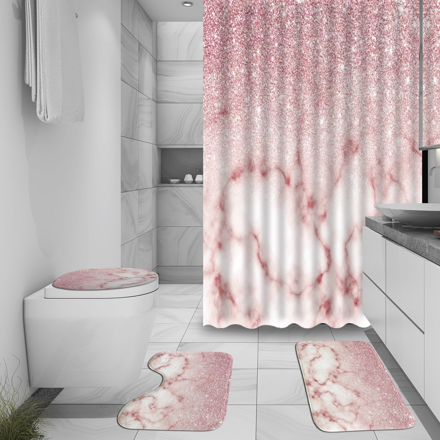 https://i5.walmartimages.com/seo/Marble-Shower-Curtain-Sets-4-Pcs-Pink-Glitter-Shower-Curtain-with-Rug-Glam-Bathroom-Sets-with-Contour-Mat-and-Bath-Mat_14203a5b-6c4c-44db-bd7b-d4e970be286d.c278897bf881c1ecf2328ee31afef22e.jpeg
