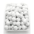 thumbnail image 1 of Marble Silicone Beads for Keychain Making, Necklace, Bracelet Making Kit (19mm, Marble) - Jewelry Making Kit - Silicone Beads, 1 of 11