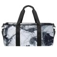 thumbnail image 1 of Marble Size 17.7 inch Sports Bag with Interior Zipper Pocket - Travel Tote, Gym Bag, Basketball Bag - Large Capacity, 1 of 6