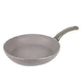thumbnail image 1 of Marble Stone Beige Non-Stick Deep Frying Pan 11", 1 of 4