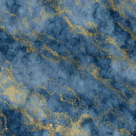 Marble StonePeel and Stick Wallpaper 23.6in x 9.8ft Abstract Blue Gold Marble Texture Sparkles Contact Paper Vinyl Waterproof Self Adhesive Wall Paper for Bedroom Shelf Cabinet Renter Friendly