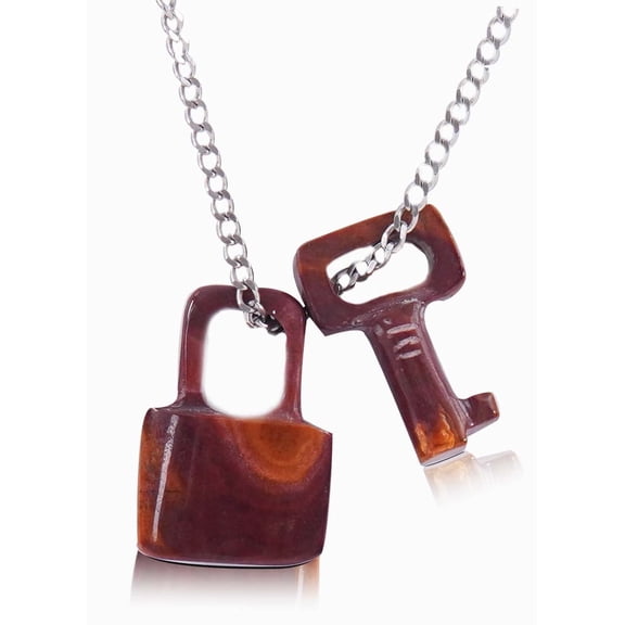 Marble Stories Lock and Key - Red