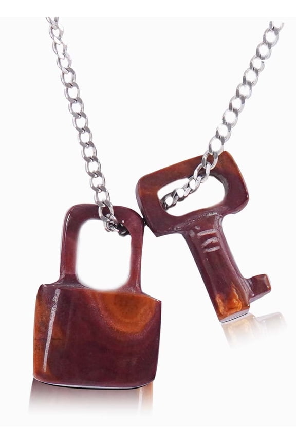 Marble Stories Lock and Key - Red