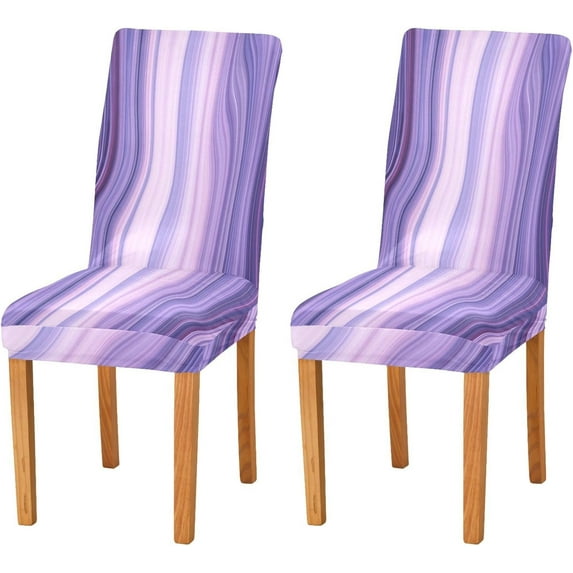 Marble Stretch Chair Covers Set of 4 Removable Washable Dining Chair Slipcovers for Kitchen Dining Room Hotel Decor