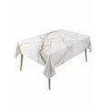 thumbnail image 1 of Marble Table Cloth, Grey Golden Crack Minimalistic Abstract Waterproof Tablecloth for Rectangle Tables, Reusable Washable Fabric Table Cover for Restaurant Kitchen Dining Tables 60"x120", 1 of 6
