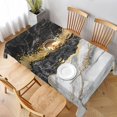 thumbnail image 1 of Marble Tablecloths Polyester Table Cloth for Kitchen Dinning Table Modern Washable Table Cover for Parties Wedding Picnic, 1 of 6