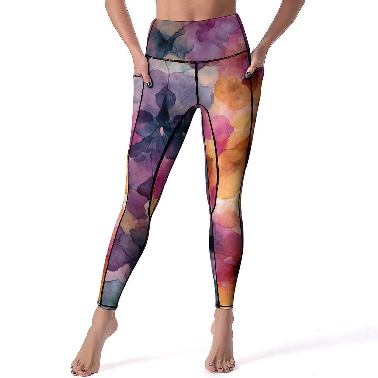 3 Pack Women's Buttery Soft Leggings - High Waist Tummy Control Yoga Pants