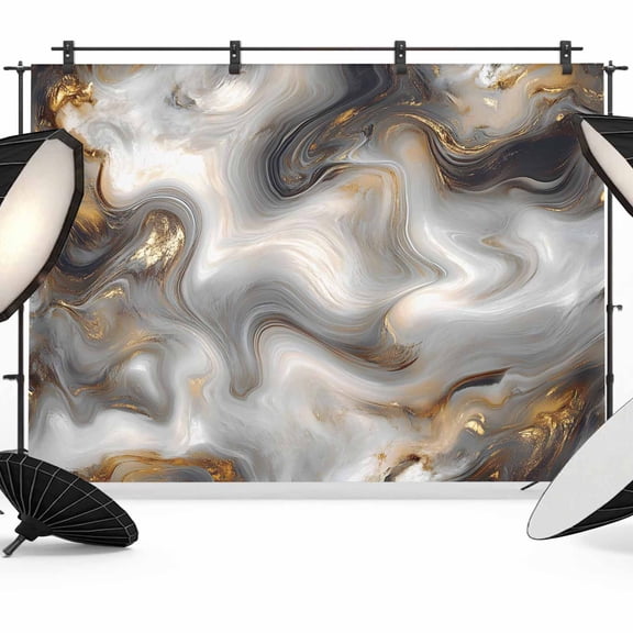 Marble Texture Photography Backdrop 7x5FT, Abstract Waves Simple Impressionist Photo Backdrops, Background for Photography Studio Photo Studio Background, Back Drop for Photoshoot