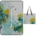 thumbnail image 1 of Marble Texture Picnic Blanket Waterproof Outdoor Beach Blanket Hand-held Pad Suitable for Travel, Camping, Beach, Family Gatherings, 1 of 8