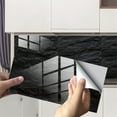 thumbnail image 1 of Marble Tile Stickers 4 Pack Peel and Stick Waterproof Self Adhesive Crystal Film Floor Wall Decals for Kitchen Bathroom, 1 of 9