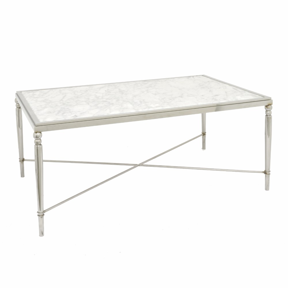 Marble Top Coffee Table Benzara
