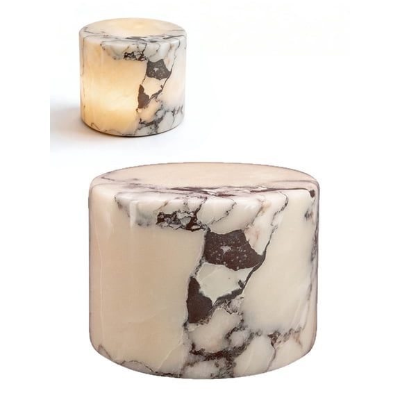 Marble Touch Lamp Night Light, Rechargeable LED Stone Bedside Table Lamps, Dimmable Natural Onyx Tap Light, Small Alabaster Ambient Desk Lamp, Wireless Home Bedroom Decor