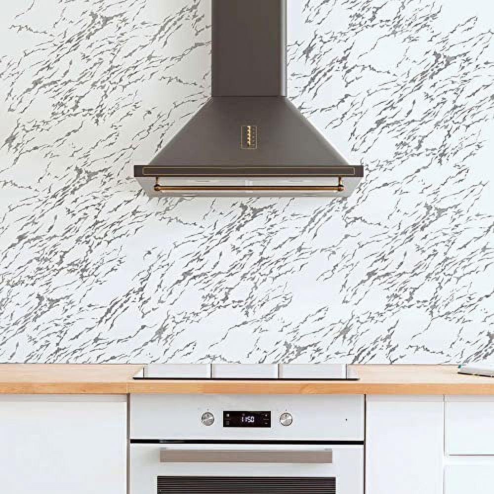 Marble Veins Stencil Quick And Cost Effective Way To Update Your