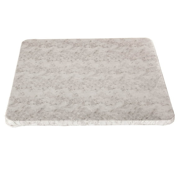 Marble Vinyl Elasticized Banquet Table Cover