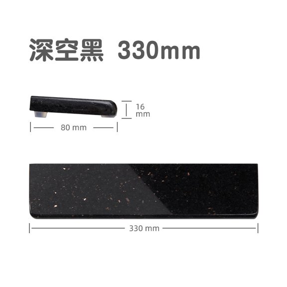 Marble Wrist Rest for Mechanical Keyboard - Ergonomic Palm Support