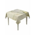 thumbnail image 1 of Marble Yellow Table Cloth, Modern Abstract Ink Painting Luxury Waterproof Tablecloth for Square Tables, Reusable Washable Fabric Table Cover for Restaurant Kitchen Dining Tables 54"x54", 1 of 6