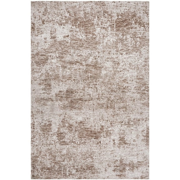 Kalaty Citadel Area Rug CD-866 Contemporary Design with Rectangle Brown, 2' x 3'