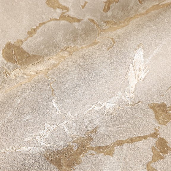 Marbled Embossed Wallpaper, Non-Adhesive Wallcovering Roll: 41.7”W x 614”H- 177.80 sq ft