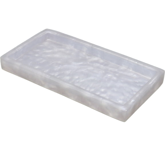 Marbled resin tray high-end hotel storage tray