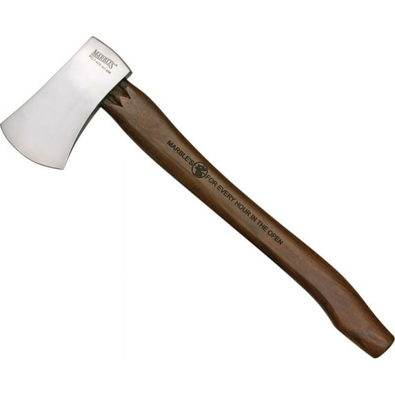 Marbles MR9 No. 9 Belt Axe 4.75 Blade & Brown Hardwood Handle