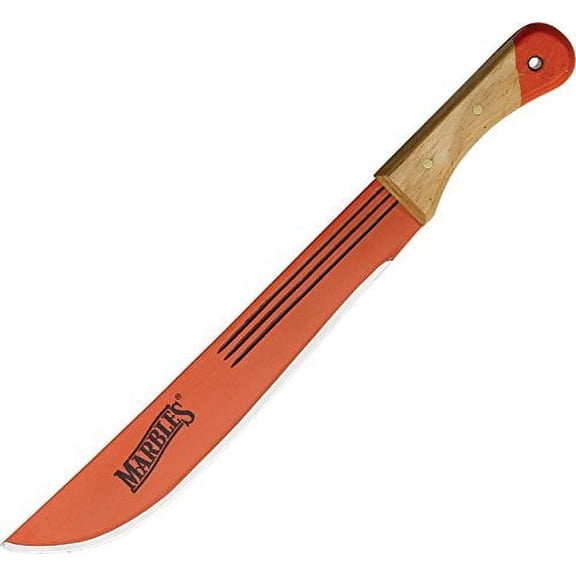 Marbles Orange Machete, 20.25in. MR12714