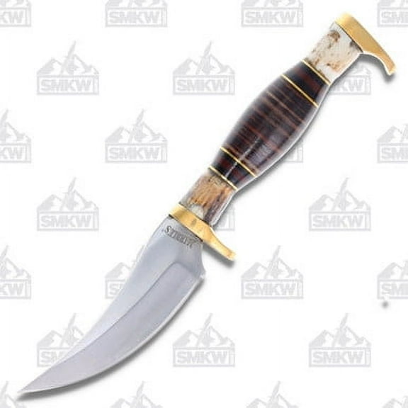 Marbles Marbles Small Skinner 3.50in Satin Upswept Fixed Blade Knife MR491