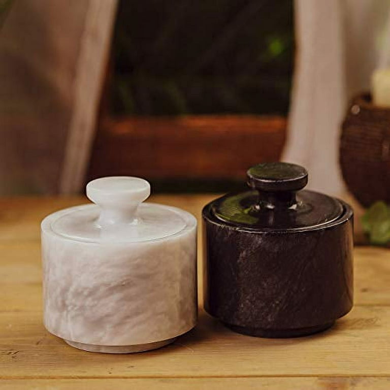Stoneware Black Containers
